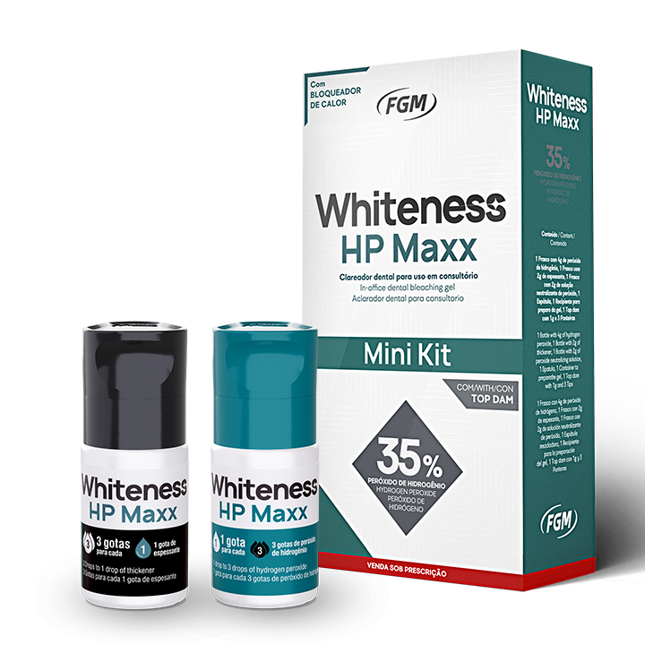 WHITENESS HP MAX 35% (MINI KIT) - P.HIDROGENO-1-2 PACIENTES