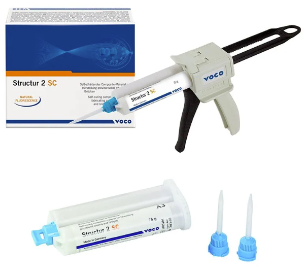 STRUCTUR 2 SC MATERIAL PARA CORONAS Y PUENTES TEMPORALES DE BIS ACRILICO