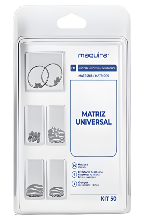 MINI KIT DE MATRICES  INTERPROXIMALES CON ANILLO MARCA MAQUIRA 