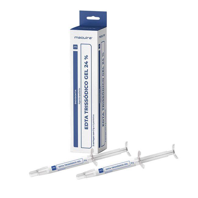 EDTA GEL  MARCA MAQUIRA 2 JERINGAS DE 3 G 