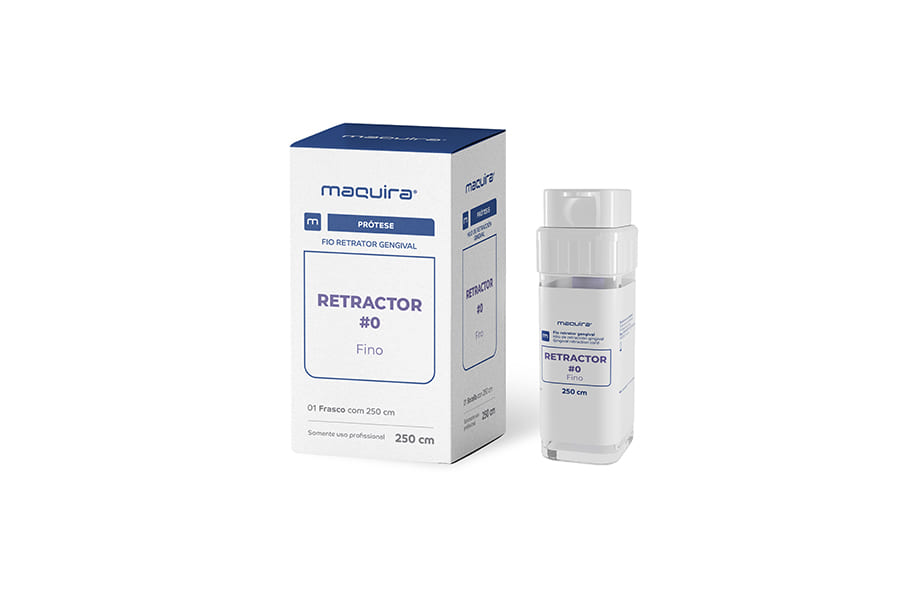 HILO RETRACTOR TRENSADO # 0  MARCA MAQUIRA 