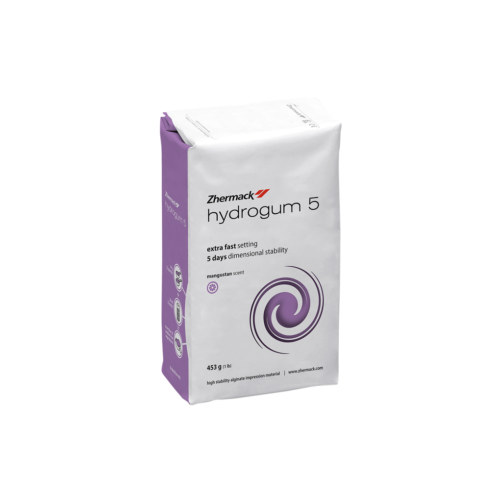 ALGINATO ZHERMACK HYDROGUM 5 BUSTA BOLSA 453 GRAMOS REF. C302070