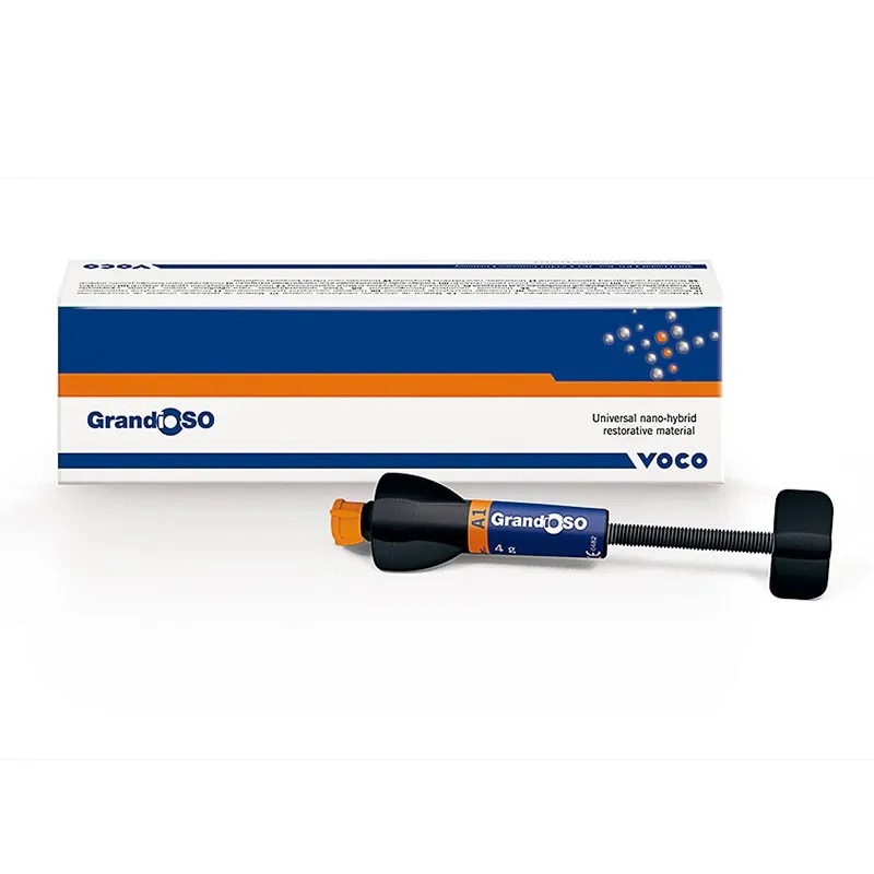 KIT DE JERINGA RESINA GRANDIOSO 5 JERINGAS 4G CON
ADHESIVO  MARCA VOCO