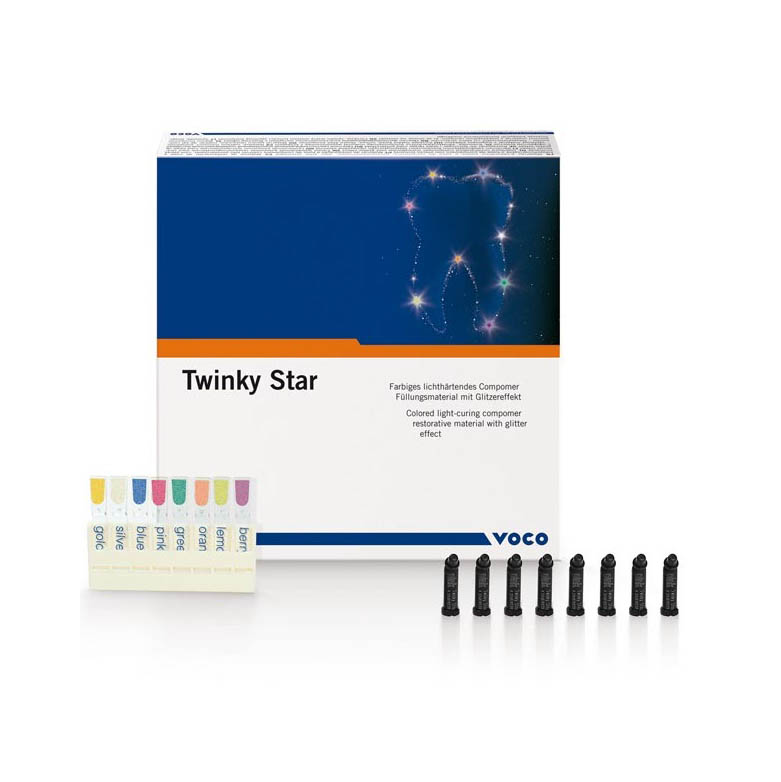 TWINKY STAR  SET DE 40 COMPUELES DE COLORES PARA RESTAURACIONES DE NIÑO