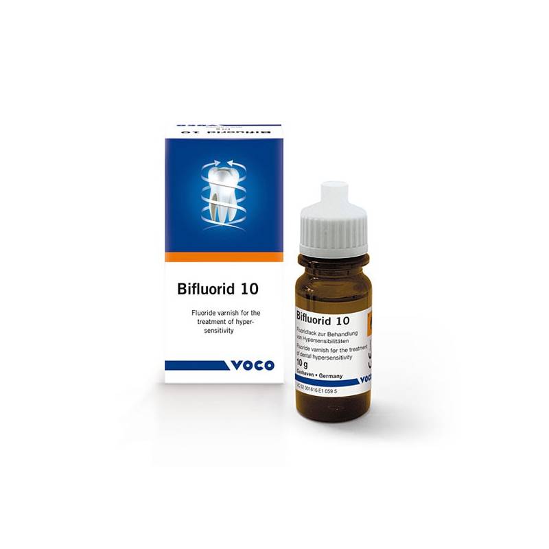 BARNIZ DESENSIBILIZANTE FLURADO BIFLUORID 10
MARCA VOCO