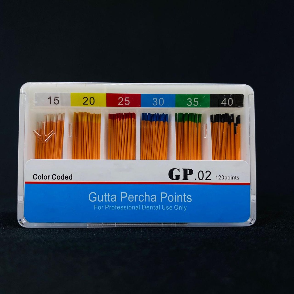 PUNTAS DE GUTTA PERCHA 15-40