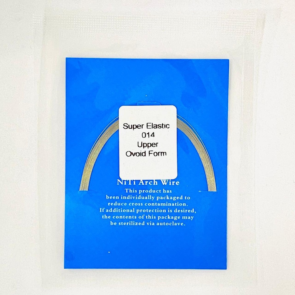 ARCOS PARA ORTODONCIA SUPER ELASTICOS NITINOL 1 UN