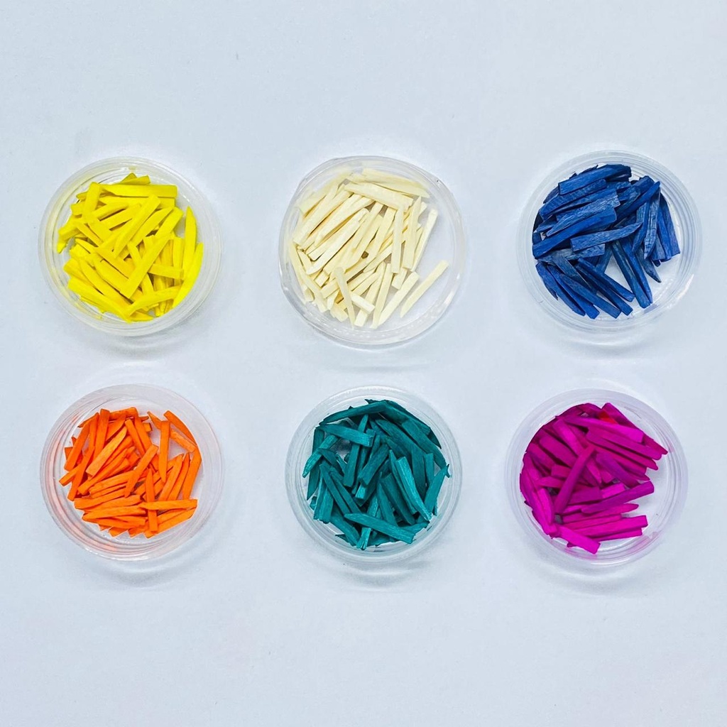 CUÑAS DE MADERA - BOTE DE 50 UNIDADES (COLOR MADERA)