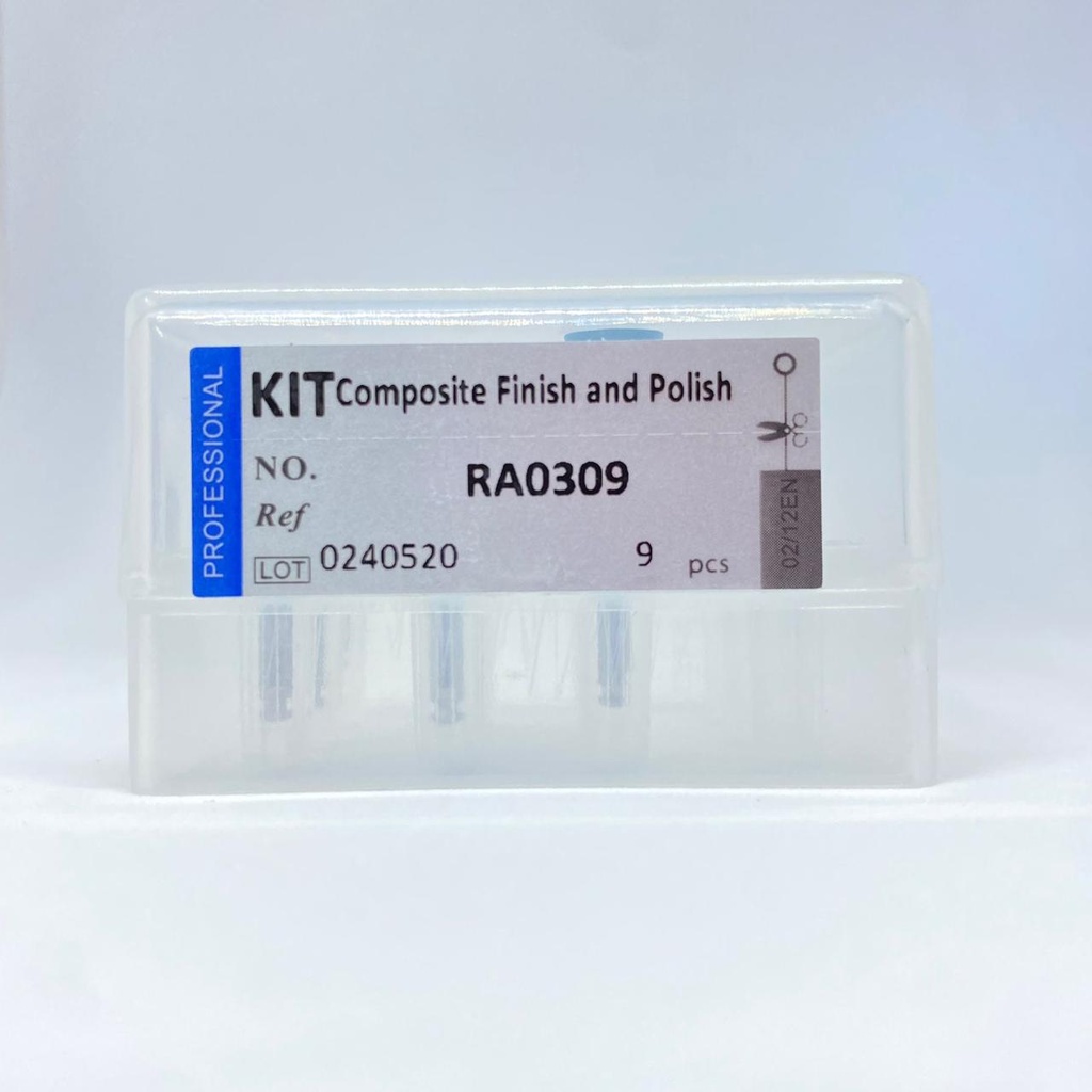 KIT ACABADO Y PULIDO DE RESINA COMPOSITE