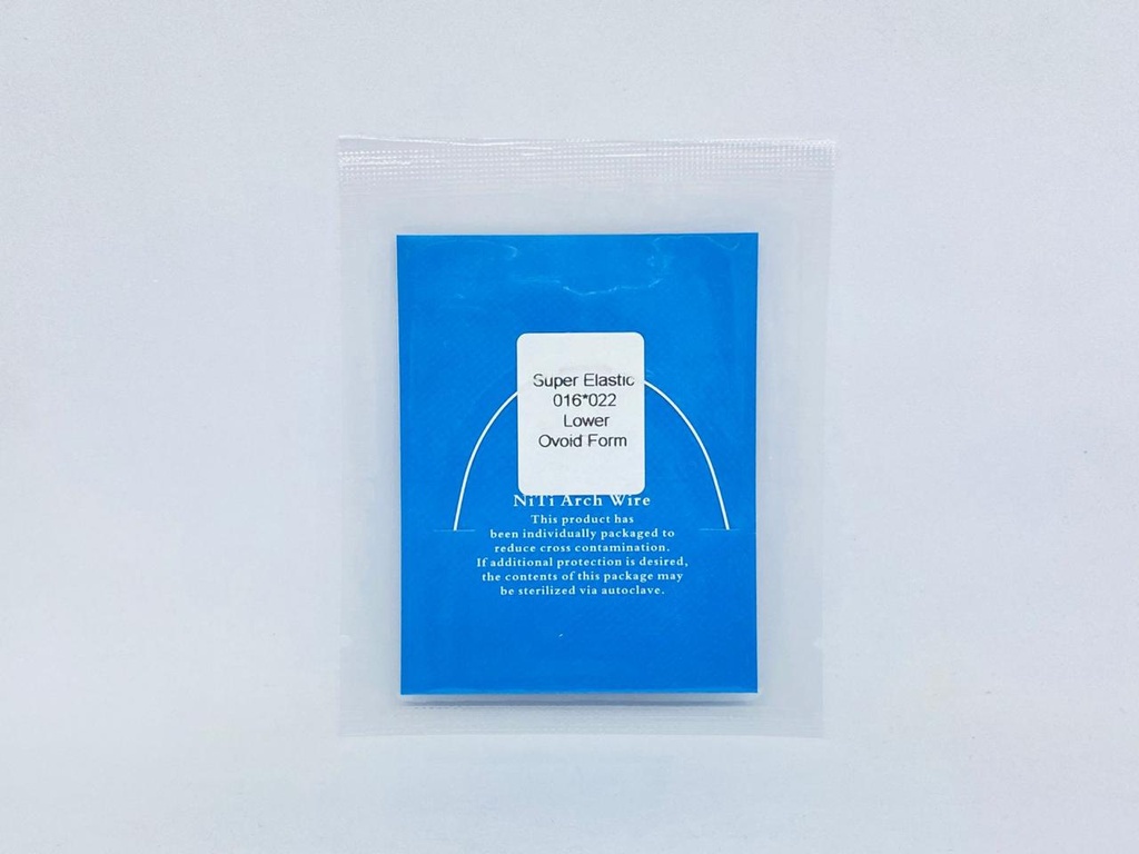 ARCOS PARA ORTODONCIA NITINOL BLANCOS (1 UNIDAD)