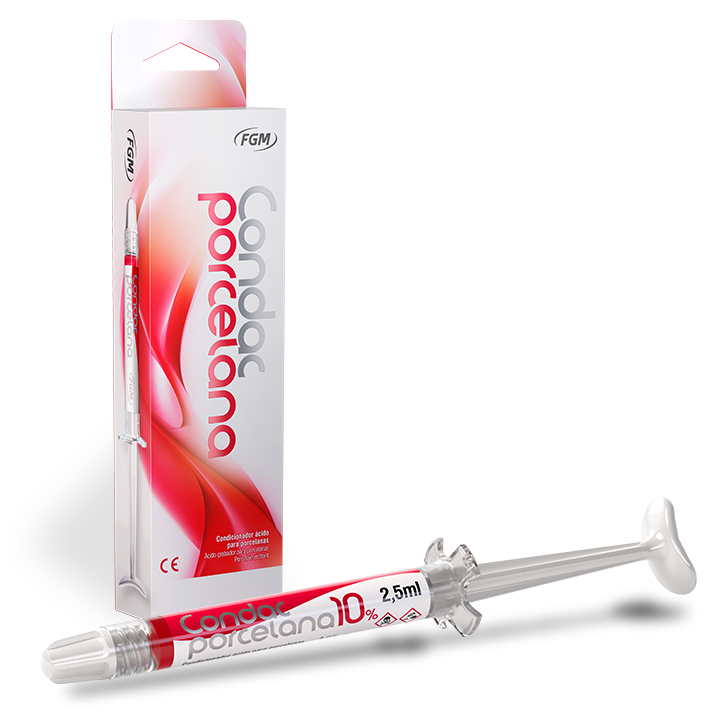 ACIDO FLUORHIDRICO PORCELANA 10% - 1JER. 2.5 ML