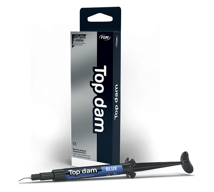 TOP DAM AZUL - BARRERA GINGIVAL - 2GR