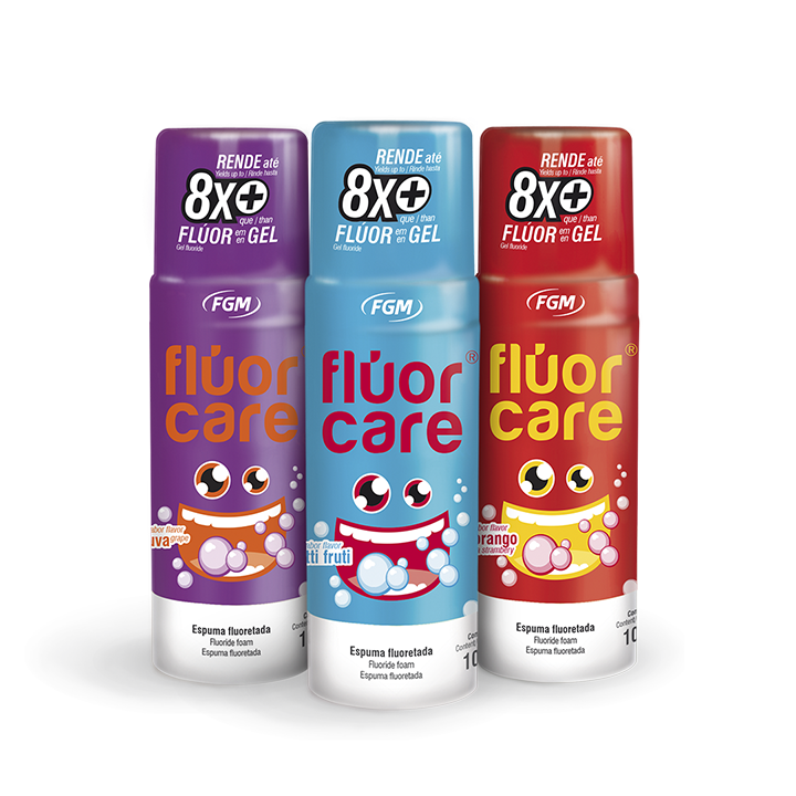 FLUOR EN ESPUMA SABOR FRESA