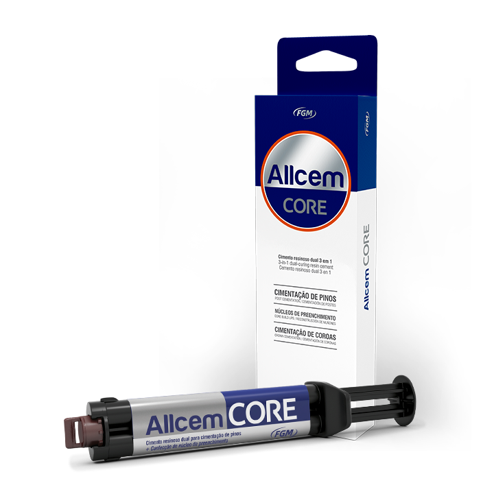 CEMENTO RESINOSO DUAL ALLCEM CORE A3 - 6GR.
