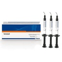 IONOMERO DE VIDRIO FOTOCURADO  PARA BASE  IONOSEAL KIT
DE 3  JERINGA  3G MARCA VOCO